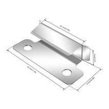 3D프린터 입문용 중저가 8pcs 유리 침대 클립 클램프 7mm Ender 3Pro Mega Zaro 2.0 3 V2 Aquila Odin-5 F3, 한개옵션0