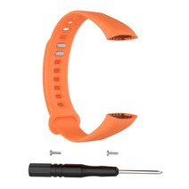 스마트 워치 브레이슬릿 밴드 보호 방수 방수 실리콘 스트랩 Huawei Ho, 주황색
