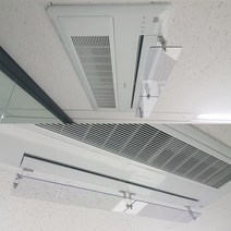 에어컨닥터 에어컨바람막이 윈드바이저 염가형 출시, 1way 삼성 대형 1세트(토출구 1,120mm)
