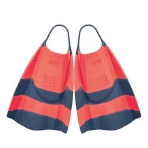 Hydro Tech 2 서핑 스윔핀 탱/네이비 M, Tang/Navy, Large