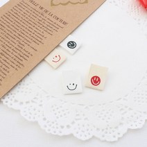 (5장)미니 스마일 끼움라벨-4design, 블랙하하호호