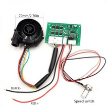 낙엽 송풍기 휴대용 청소기 바베큐 Wm7040 dc 12 v/24 v 원심 팬 터보 저소음 소형 인공 호흡기 또는 에어 쿠션 용 풍선 장비, 24V Blower