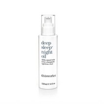 thisworks deep sleep night oil Sleep Promoting Luxury For Your Skin 디스워크 딥 슬립 나이트 오일 4 fl oz (120ml)