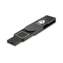 Thetis FIDO2 보안 키 지문 USB A 2단계 인증기 다층 보호 HOTP / U2F 호환 창문 윈도우 MacOS Gmail Linux 오피스 비지니스 블랙