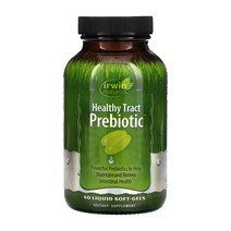 어원 내추럴스 헬시 트랙트 유산균 60 리퀴드젤 / Irwin Naturals Healthy Tract Prebiotic 60 softgel, 75정