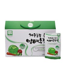 제주농장 유기 양배추진액 4박스/120포, 4박스, 3000ml
