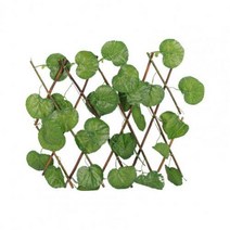 래티스 팬스 울타리 새로운 40CM 인공 식물 울타리 확장 가능한 Sunfast 플라스틱 현실적인 나무 시뮬레이, 04 3