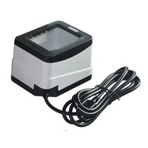 XT2001B USB / RS232 바 코드 리더 휴대용 모바일 결제 상자 1D / 2D 코드 다기능 QR 리더 바코드 스캐너, 01 WHITE