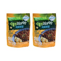 풀무원 두부 크럼블 덮밥소스 직화짜장 2개