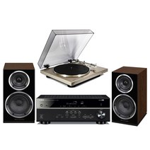 야마하 HTR-3072+데논 DP-300F+와피데일 Diamond210/하이파이패키지/당일발송
