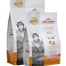 알모네이쳐 HFC 건사료 키튼 닭고기 고양이 건식사료 300g 1.2kg, 키튼 닭고기 1.2kg