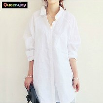 퀸앤조이 블라우스 남방