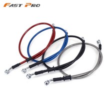 블루 바이크 오토바이 500mm-2000mm 꼰 강철 유압 브레이크 클러치 라디에이터 오일 쿨러 호스 라인 파이프 튜브 28 도 밴조, [11] 1500