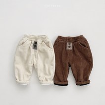 코듀로이 기모 팬츠 바지 골덴 배기 아기 유아 아동 키즈