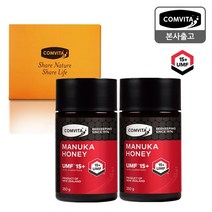 콤비타 927(수)오전11시까지 주문시 명절전 출고 UMF15 마누카꿀 더블 세트 (250Gx2병)+ 쇼핑백 -인증