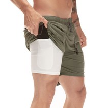 장바9니 헬스 반바지 투인원 쇼츠 런닝팬츠 짐웨어