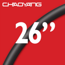 자전거튜브 차오양26x1 95-2 125c 사이즈튜브, 1개