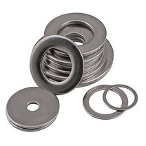 엔진고압세척기 고압분사기Plain Washers M16-M36 304 Stainless Steel Gasket Metal Screw-flat GB97 Ext, 08 M20X37X3.0(10Pcs)