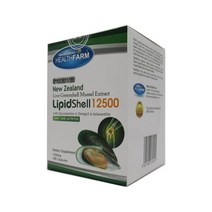 뉴질랜드 직구 Healthfarm Green Mussel 오메가3 Lipid Shell 12500 180capsules 1pack, 상세참조, 수량