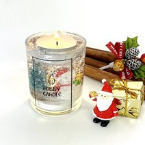 크리스마스 캔들만들기 선물용 DIY 세트 도서관