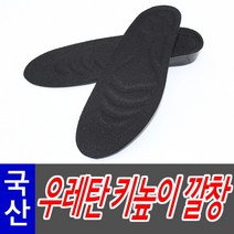 국산 고급 우레탄 깔창 족저근막염두 기능성 오다리
