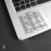 보안스티커 핸드폰 휴대폰 카메라 봉인 라벨 씰 스티커 노트북 데스크탑 용 접착 투명 바로 가기 윈도우 PC 컴퓨터 참조 키보드 524EA 2, 01 F