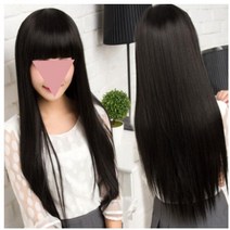 생머리통가발 롱가발 긴머리가발 긴, 1개, 쿠팡2 라이트브라운