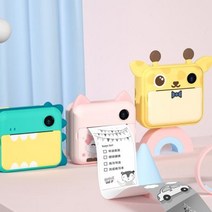 즉석카메라 토이카메라 감열지카메라 어린이 디지털 카메라 사진 및 열 수 폴라로이드 인쇄, 감열지: 상자에 3개의 롤
