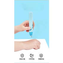 저온 3D펜 무선 입체 펜 플라스틱 PLA 안전한 프린터 펜, 지능형 저온 충전(블루) 총 9미터 소모품 3세트+그림