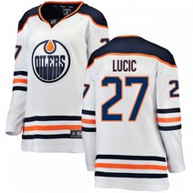 NHL 유공팀 아이스하키복 Oilers 27 Lucic 99 Gretzky 97 Mcdavid jersey, #27 Lucic