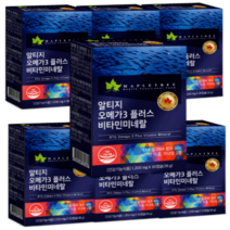 메이플트리 알티지 오메가3 플러스 비타민미네랄 30캡슐x6박스