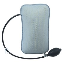 공기 에어 충전 보호띠 와셔 허리베개 동력 견인 매트 허리디스크복대, C01-그레이 기낭, T03-XL