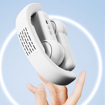 쿨링냉각 목에어컨 목선풍기 넥밴드선풍기 목걸이형 선풍기 급속냉각 CT105T, 쿨링냉각 CT105T (블랙)