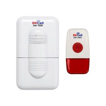 대명전자 차임벨 호출벨 중거리용 비상벨 응급벨 무선차임벨 DW-750RT 세트, 1개