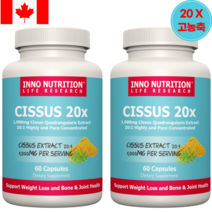 Innonutrition 시서스 20배 농축 60정 x 2병 1200mg 캐나다 직구