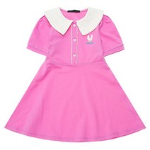 [AK PLAZA] [베네통키즈]QAOP22331/LV 피케 캐릭터 원피스