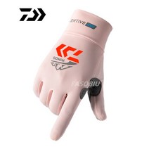 등산장갑 Daiwa-신제품 남성 야외 스포츠 하이킹 암벽 등반 장갑 낚시 코튼 통기성 미끄럼 방지 내구성 사, 04 빨간_02 M