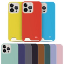 아이폰11프로 언더 카드 수납 컬러 슬림 하드 케이스