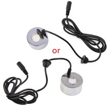 가습기를위한 조명이없는 초음파 미스트 메이커 24V Nebulizer Atomizer 헤드, 하얀색