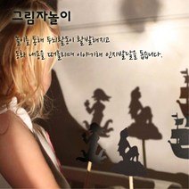 상상력 자극 3살 4살 그림자놀이 장난감 shadow 퍼즐 사회성향상 손 그림맞추기 아이