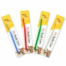 펫 투스케어 칫솔 강아지칫솔, 1