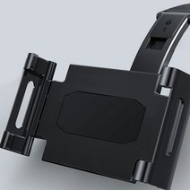 눕눕 심플 차량용 테블릿 PC 거치대, 블랙