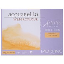 [파브리아노] 뉴아띠스띠꼬 수채화지 중목 230x305mm 300g AR12, 옵션없음:[6345320]옵션없음