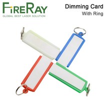 FireRay-IR 감지 정렬 카드 적외선 조광기 시각화 교정기 세라믹 플레이트 YAG 1064nm 파이버 레이저 LED, 02 With Ring