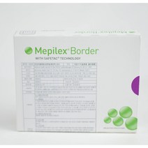 메피렉스 보더 Mepilex Border 메필렉스 보더 7.5 x 7.5cm 5매 / 1Box, 1박스