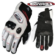 운동 낙하 방지 오토바이 여름 라이더 장갑 베스파 할리 헬스톤 베릭 클래식바이크, 블랙과 화이트 빨강