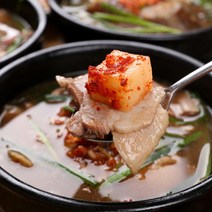 [늘바른] 얼큰돼지국밥600g(1+1+1+1)총4봉, 4개, 600g