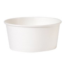 대경 종이용기 무인쇄 520ml, 100개입, 8개