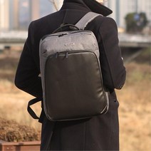 생활방수 고밀도 원단 남성 모던 백팩 입학선물 비즈니스룩 비즈니스백팩 캠퍼스룩 새내기백팩 직장인백팩