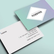 인팟 명함 명함제작 디자인무료 고급 소량 최다디자인, 200매, 메쉬멜로우 양면